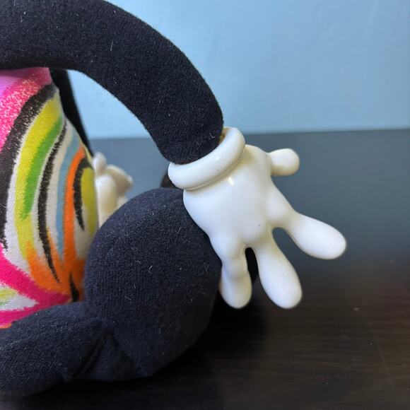 Vintage 1994 Ertl Jibba Jabber noise maker Toy Colorful 90s 15" Plush Silly Kids - Picture 7 of 16